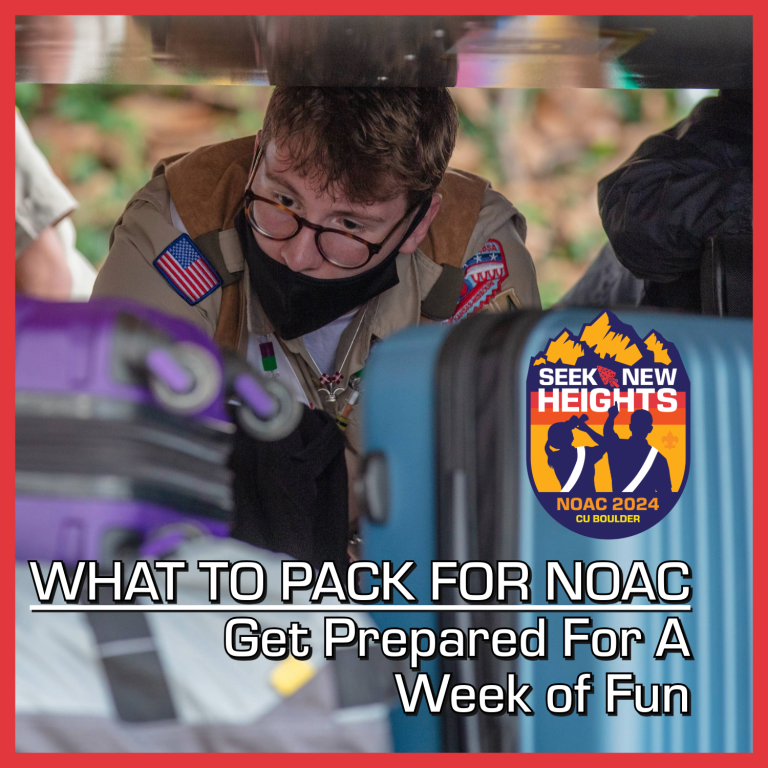 What to Pack for NOAC: Get prepared for a week of fun!
